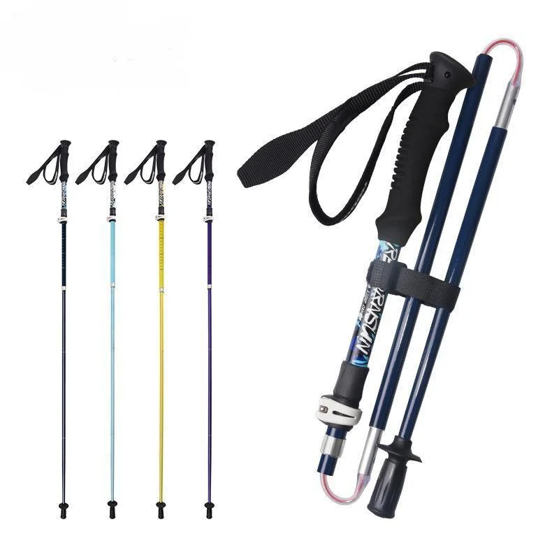 Ski Walking Pole Tent Pole Light Portable Stick Plastic Aluminum Aluminum Ski Touring Pole